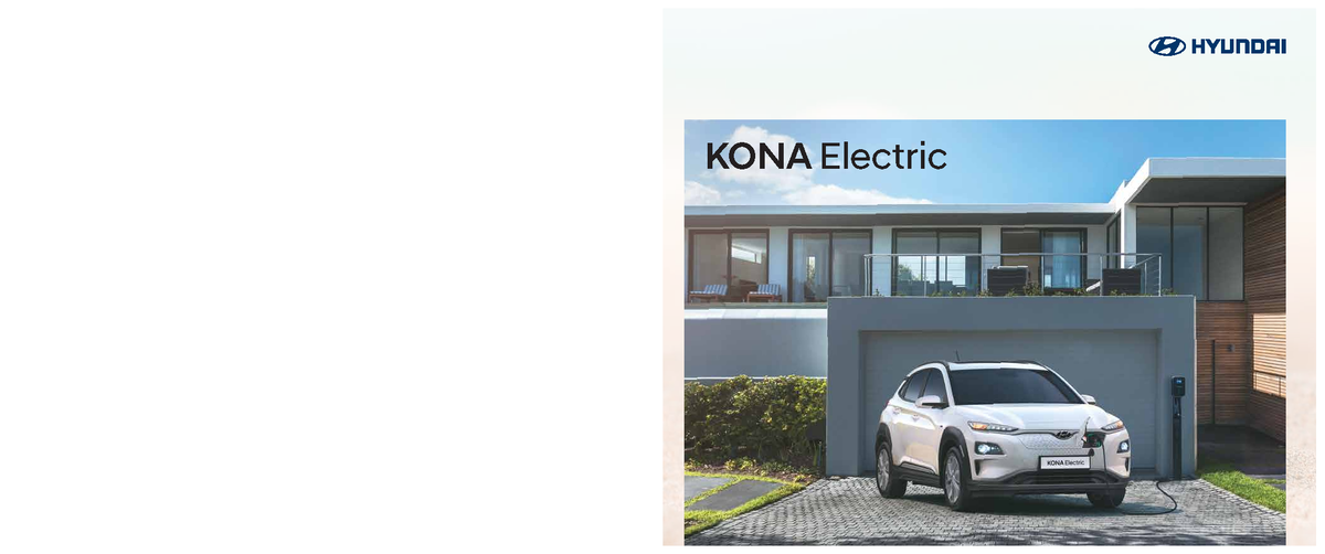 Hyundai KONA SUV brochure KONA Electric Voice Recognition Wireless