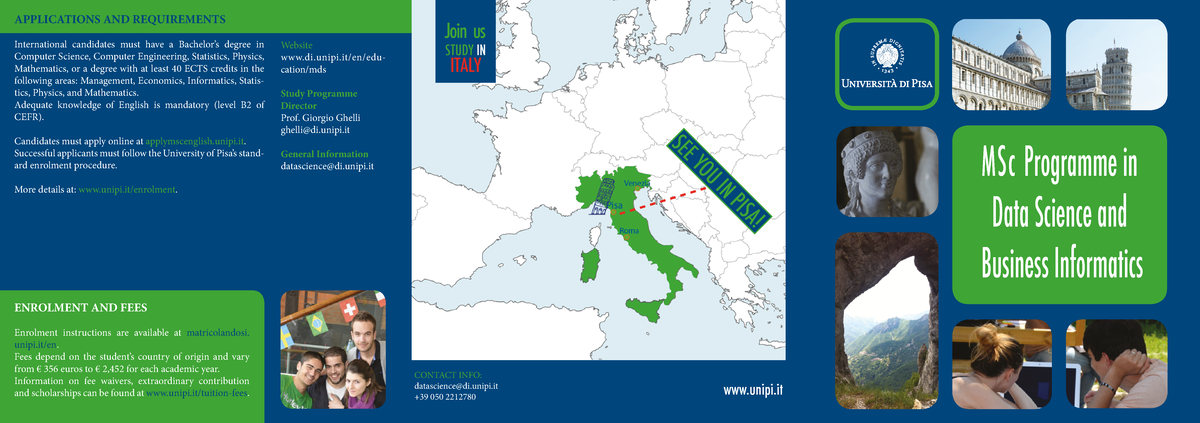 Data Science And Business Informatics Unipi