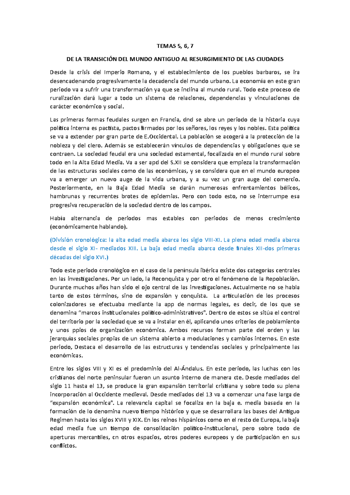 Tema Historia Comercial Temas De La Transici N Del Mundo Antiguo Al Resurgimiento De