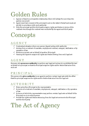 KTH220 2022 Study Guide - Department of Mercantile Law Law of Specific ...
