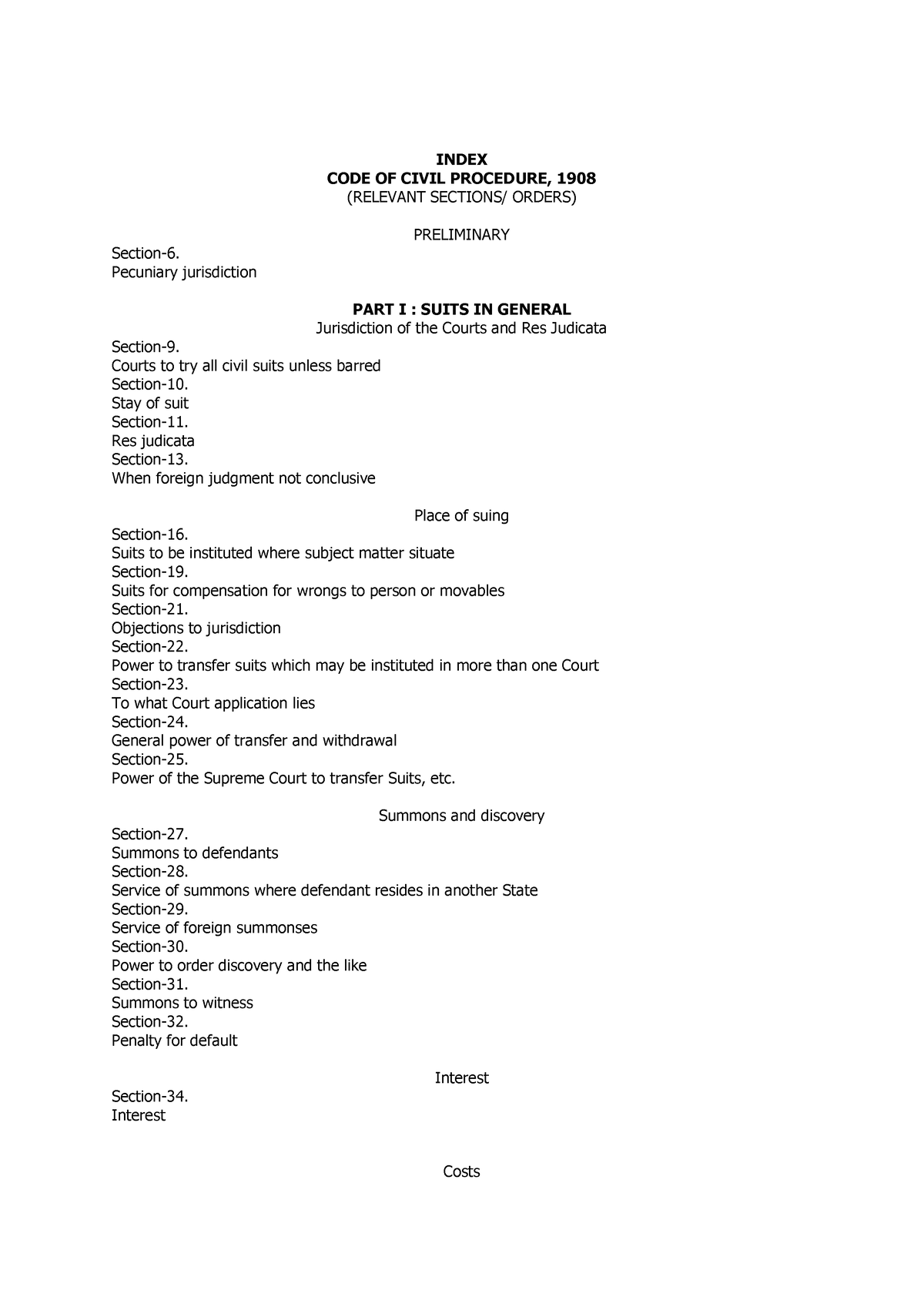 code-of-civil-procedure-1908-1-index-code-of-civil-procedure-1908