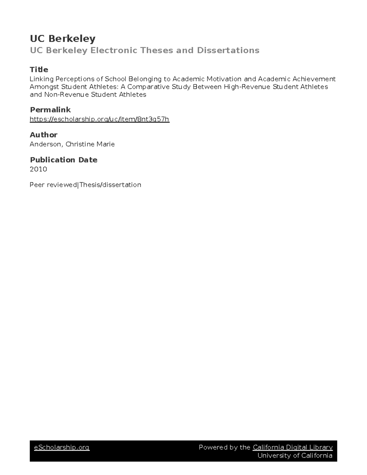 Uc Berkeley Undergraduate Scholarship - 1rw14u8