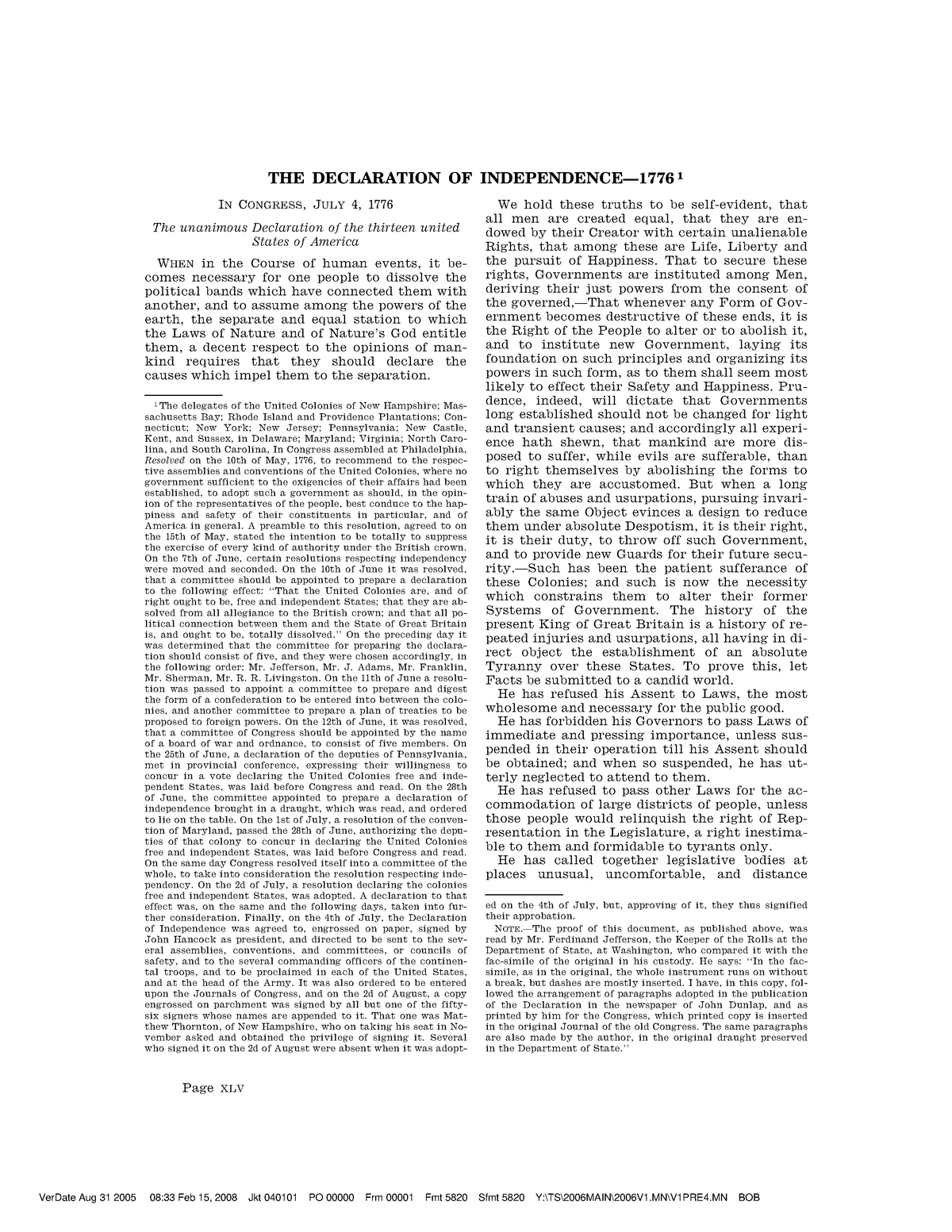 american-declaration-of-independence-1776-page-xlv-1-the-delegates-of