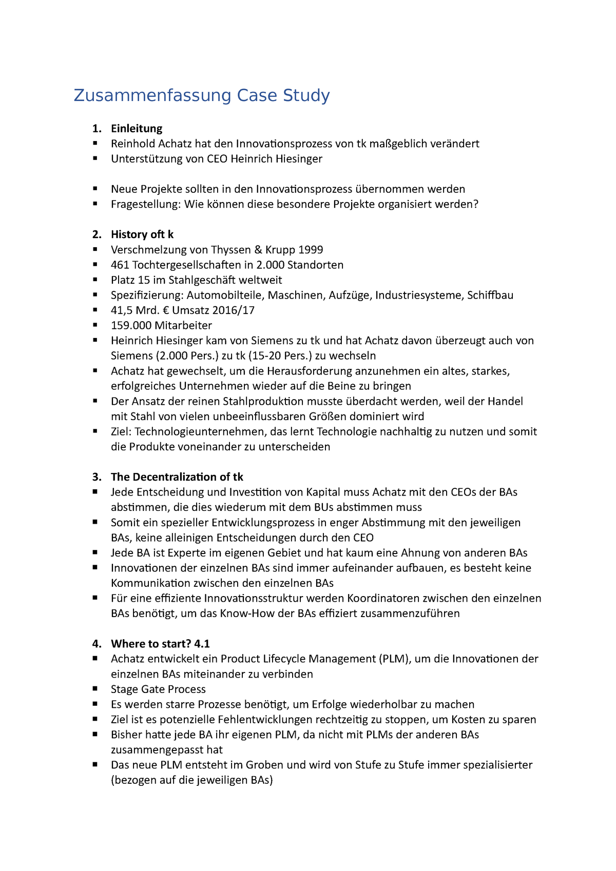 case study research deutsch