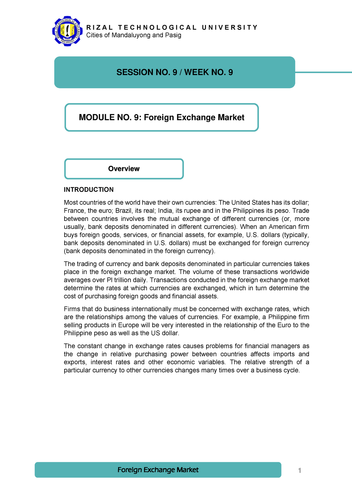 chapter-9-foreign-exchange-market-foreign-exchange-market-cities-of