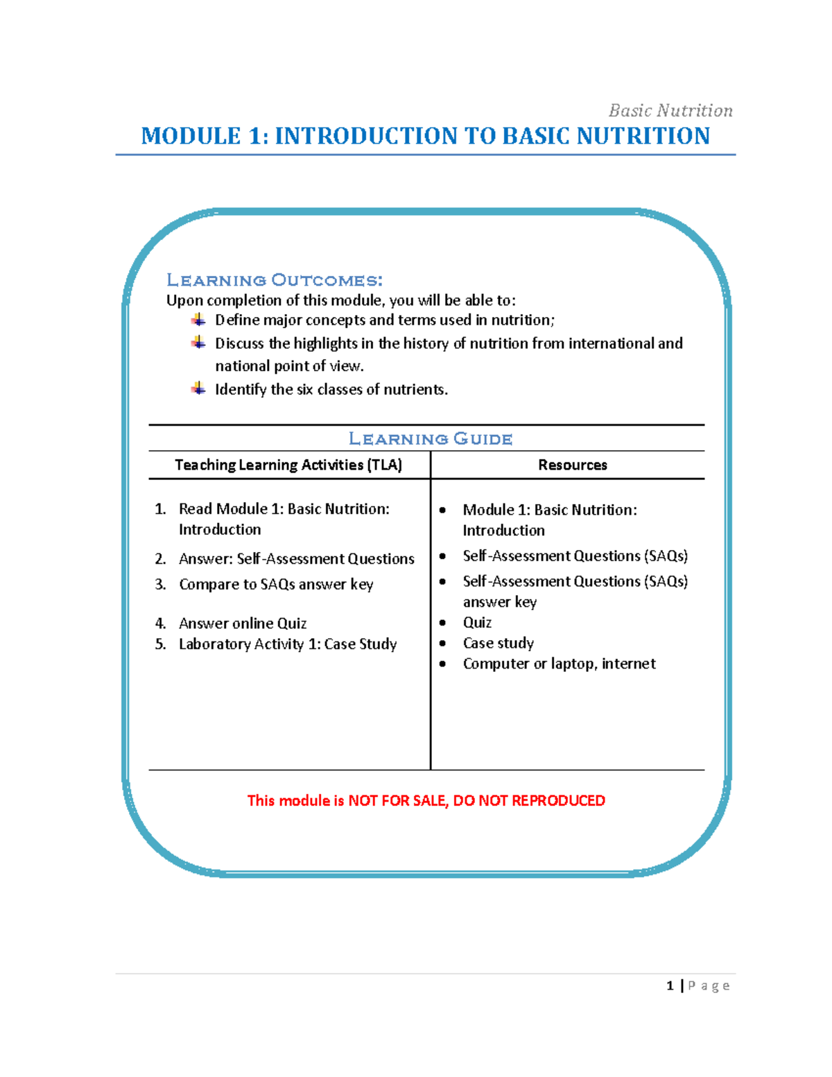 basic-nutrition-module-1-introduction-week-1-2-1-p-a-g-e-basic-nutrition-module-1-studocu