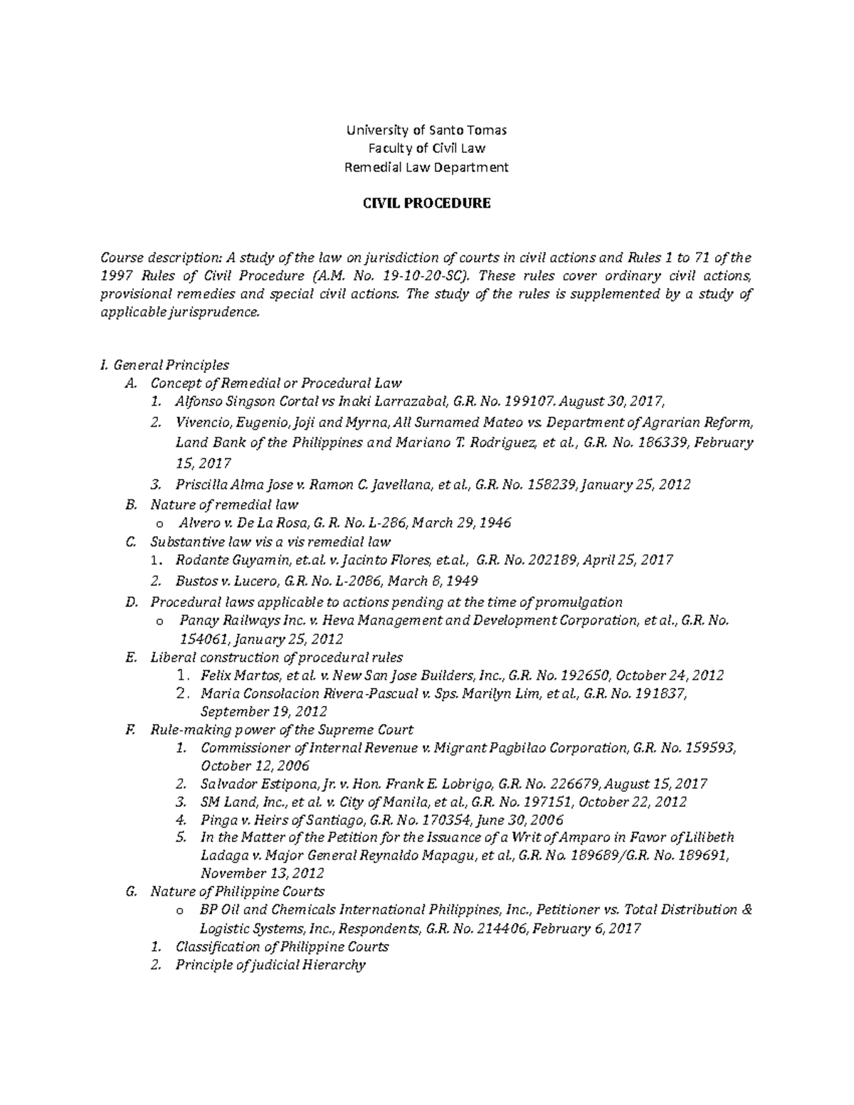 revised-civil-procedure-syllabus-2020-university-of-santo-tomas