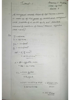 DCS-1 MOD 4 NOTE - DCS module 4 notes - Design of concrete structures ...