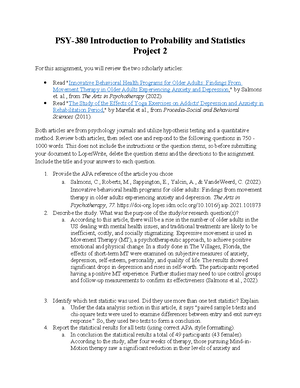 GCU PSY 380 Topic 8 DQ 1 - Topic 8 DQ 1 Explain The Difference Between ...