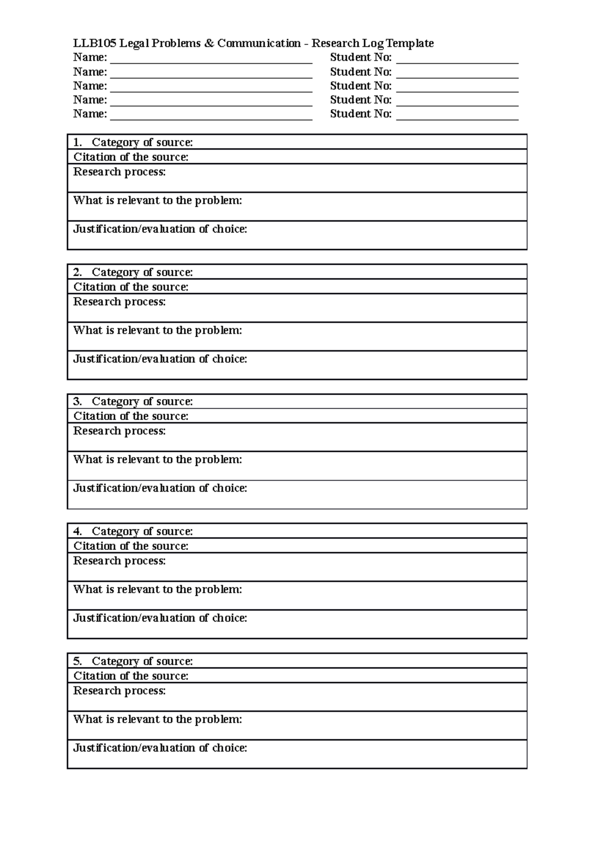 Exam 8 August 2013, questions - LLB105 Legal Problems Communication ...