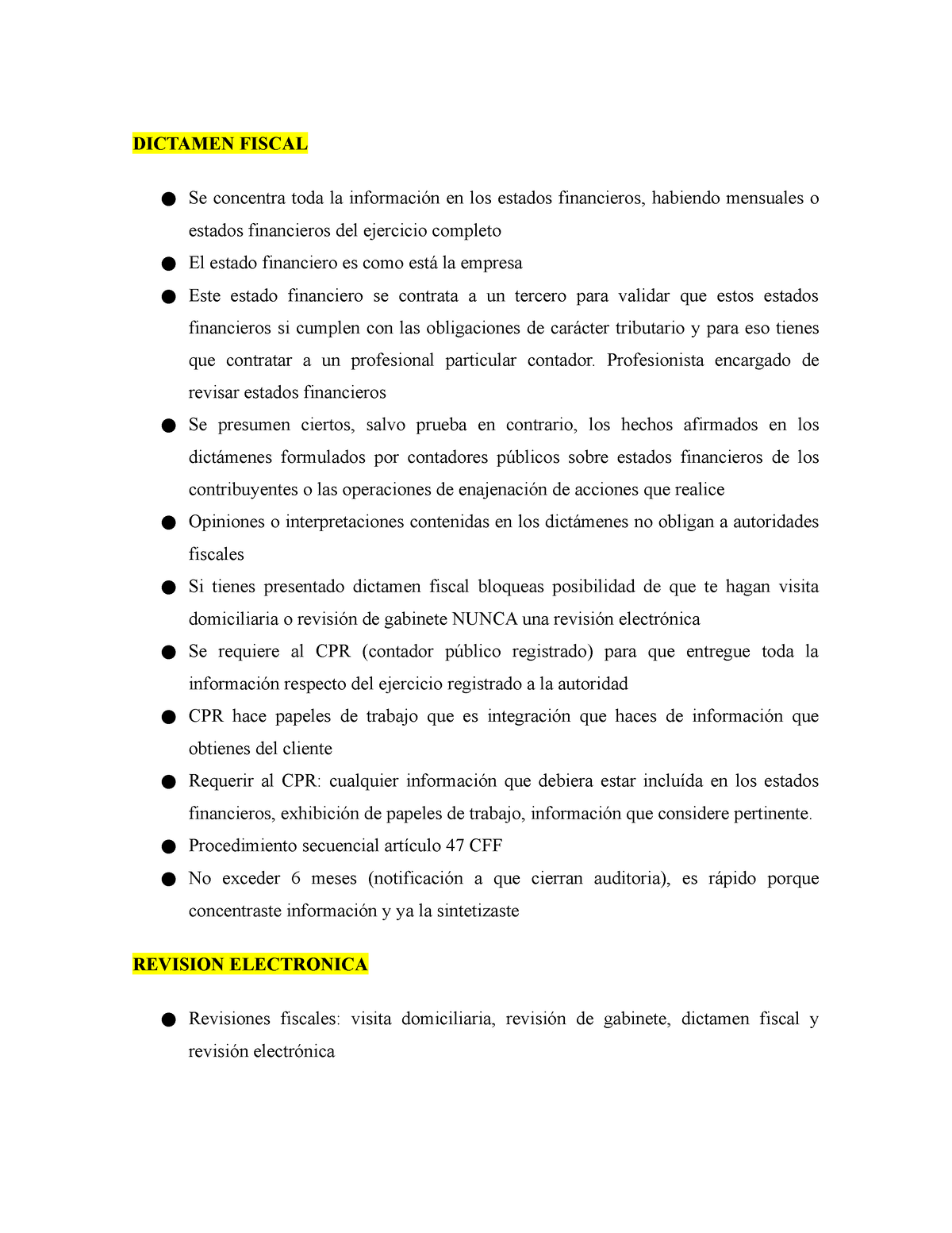 Dictamen Fiscal - DICTAMEN FISCAL Se Concentra Toda La Información En ...