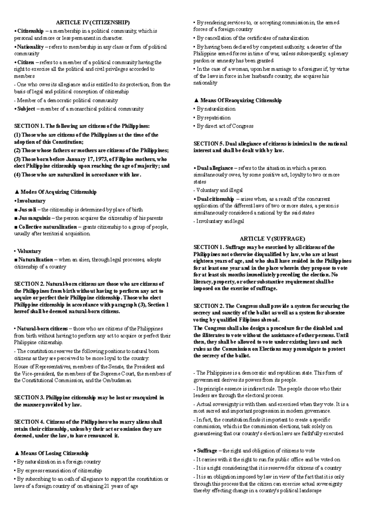 political-science-chap-6-9-article-iv-citizenship-citizenship-a