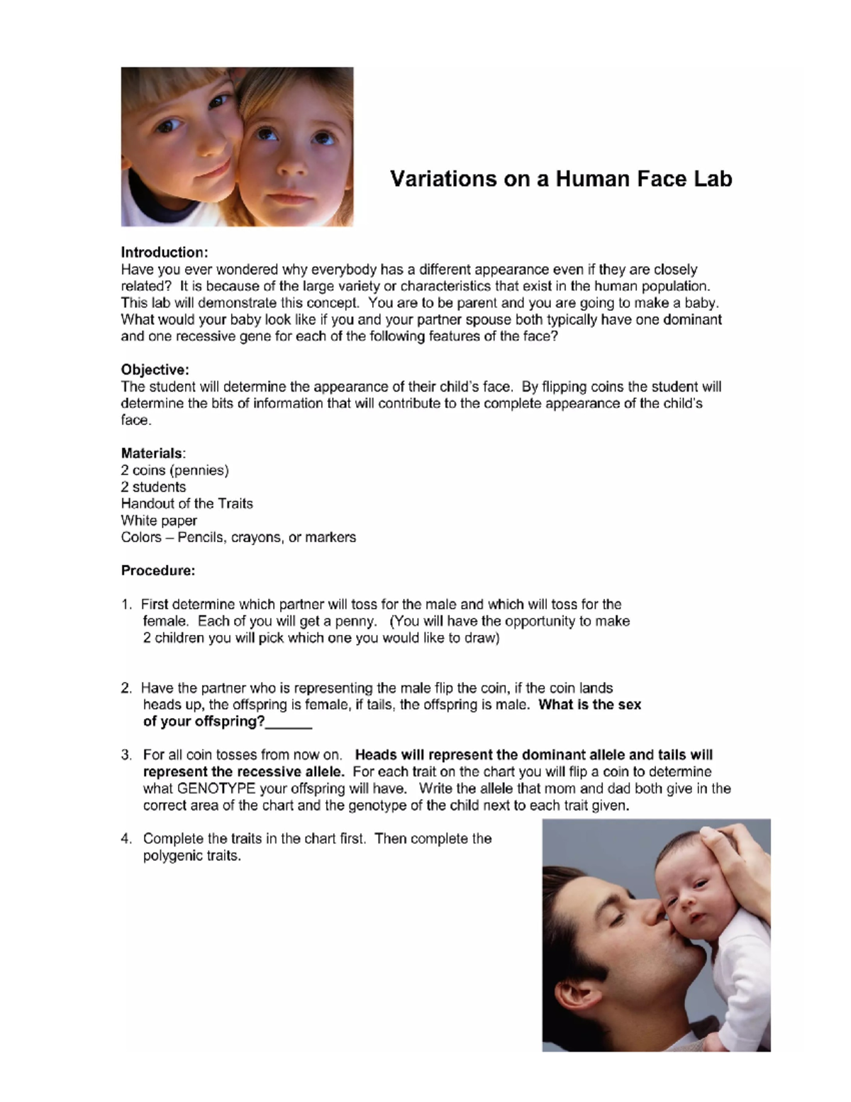Variation - This lab will demonstrate this concept. You are to be ...