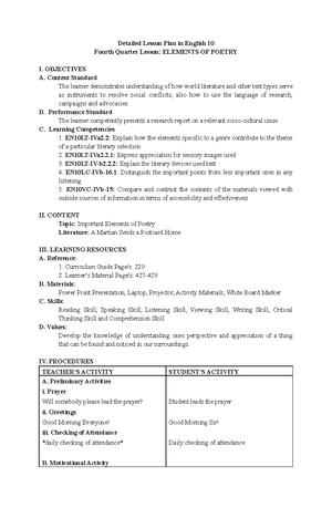 Coordinating Conjunctions - I. OBJECTIVES At the end of the lesson, 100 ...