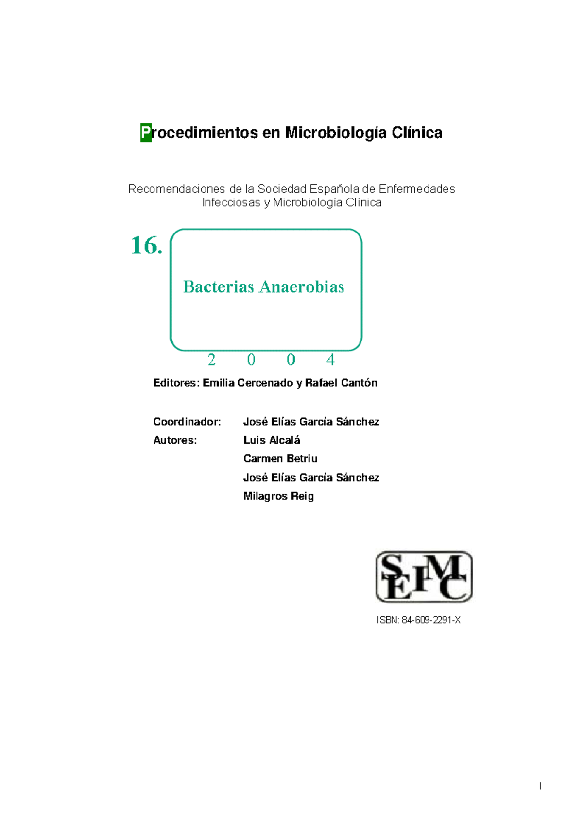 Seimc-procedimientomicrobiologia 16 - MICROBIOLOGIA - UNJFSC - Studocu