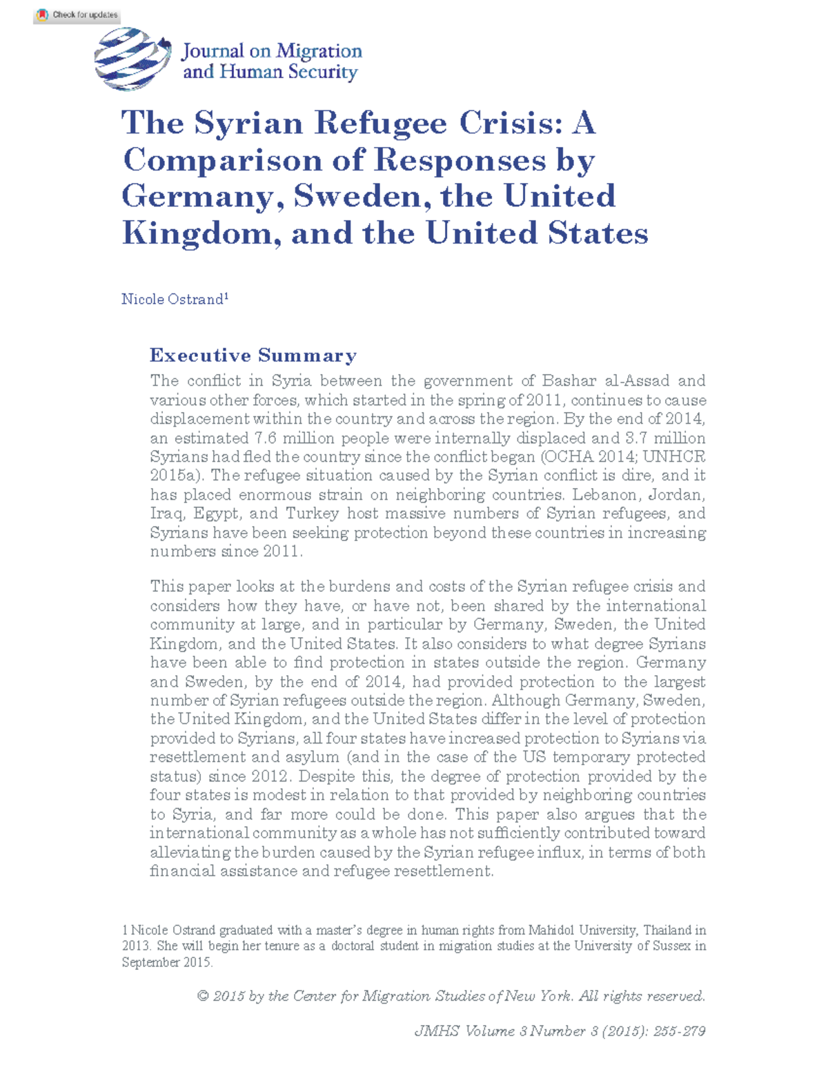 233150241500300301 - N/A - © 2015 by the Center for Migration Studies ...