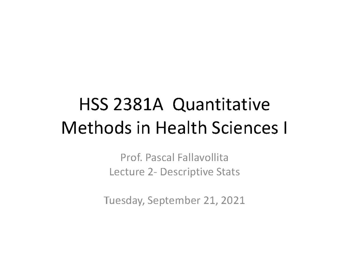 Lecture 2 - exercises for this class with answers and examples for ...