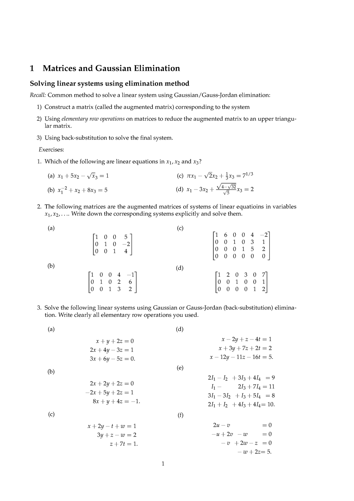 exer-linear-alg-hay-1-matrices-and-gaussian-elimination-solving