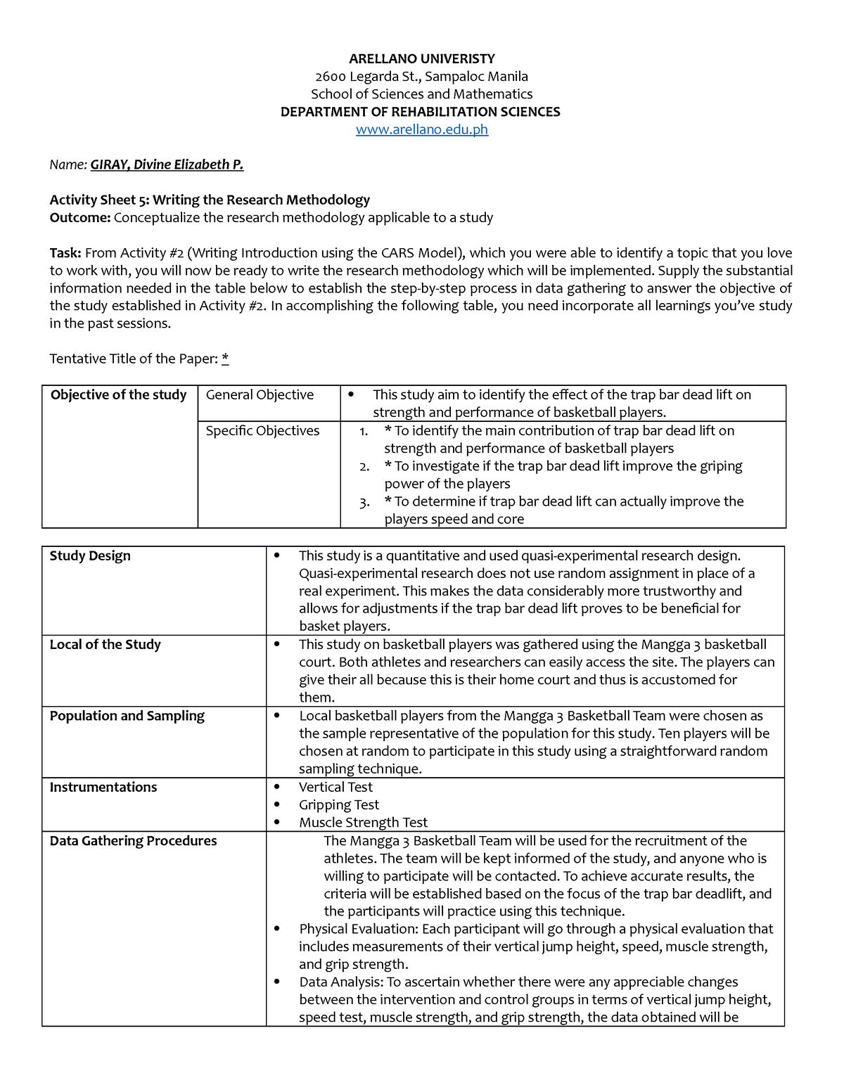 Activity-Sheet-5-Writing-the-Research-Methodology-1 Giray - ARELLANO ...