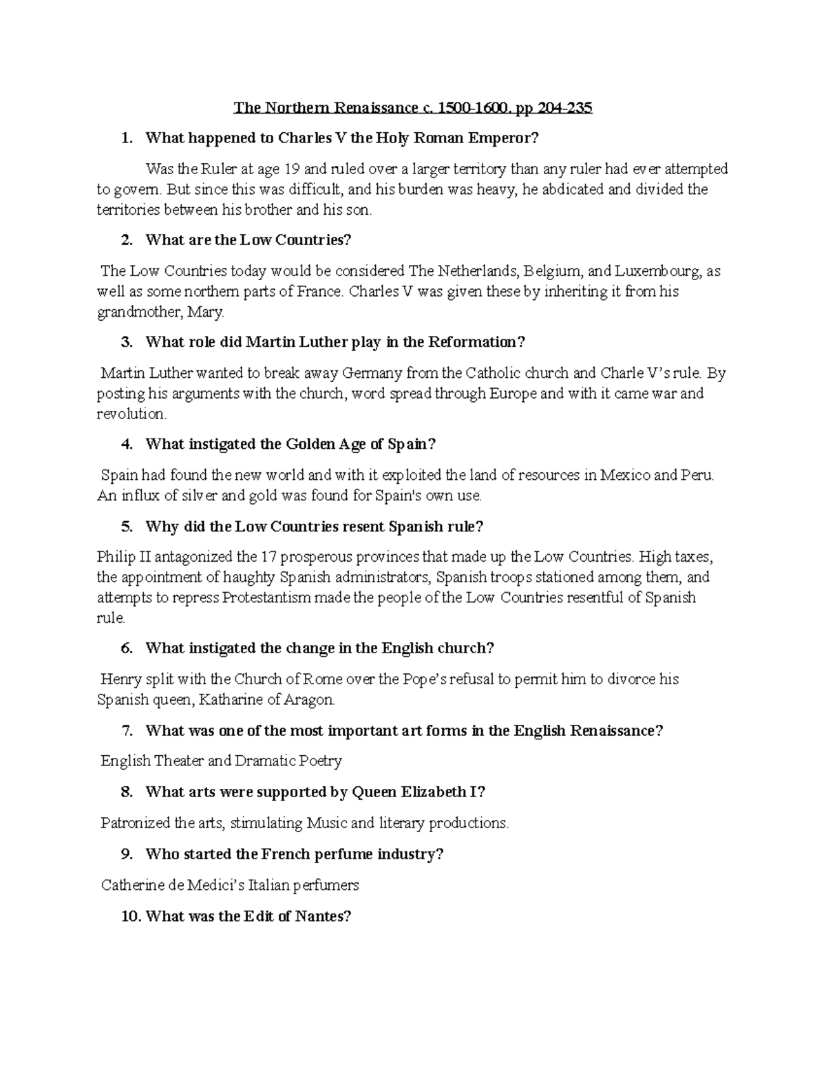 Northern Renaissance Chapter 8 The Northern Renaissance c. 15001600