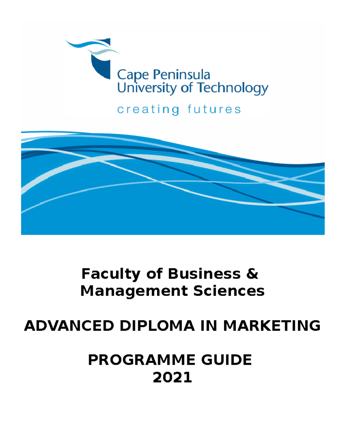 Program Guide Advanced Diploma - Faculty Of Business & Management ...