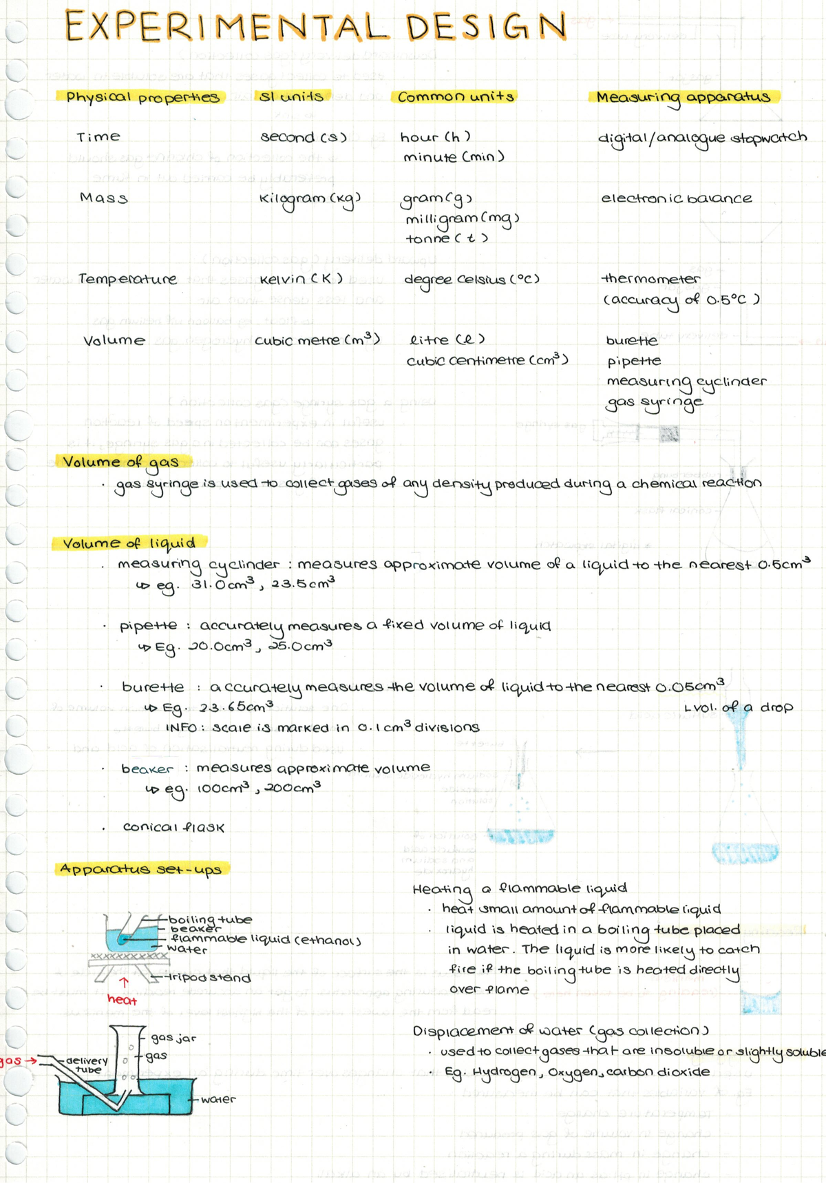 ch 13 experimental design ws #1