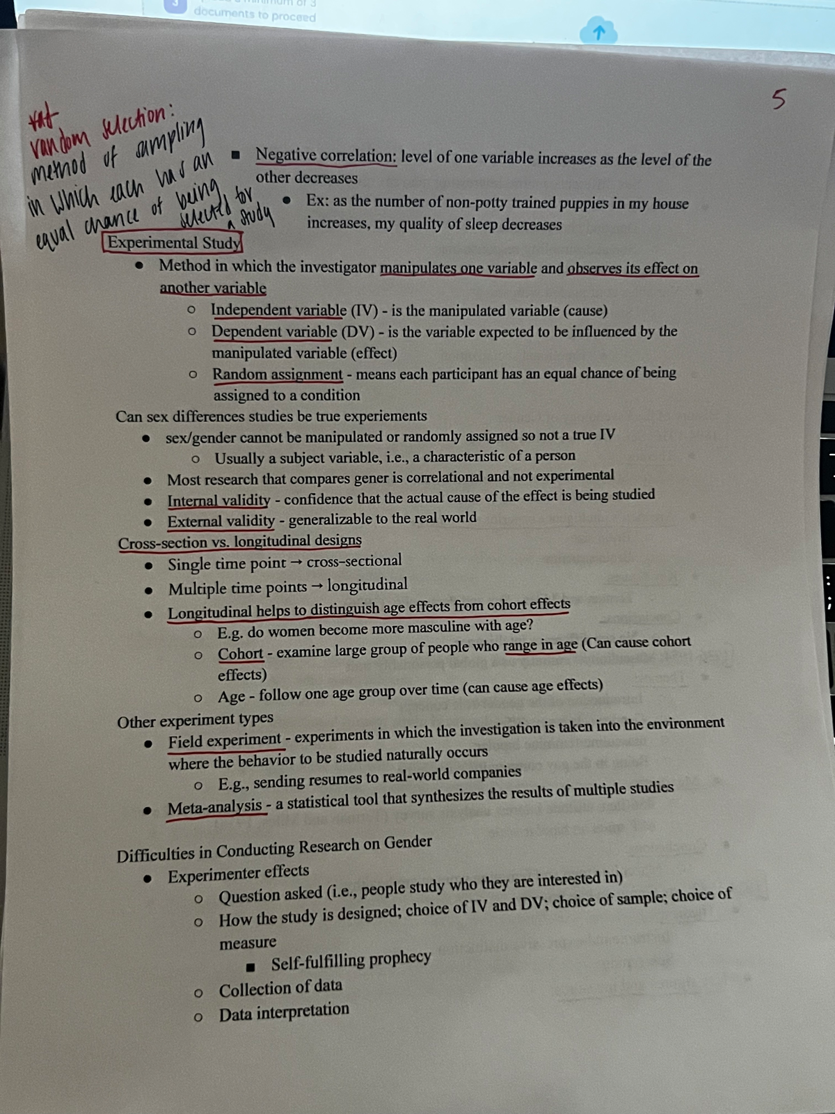 gender diff notes - PSY 3203 - Studocu