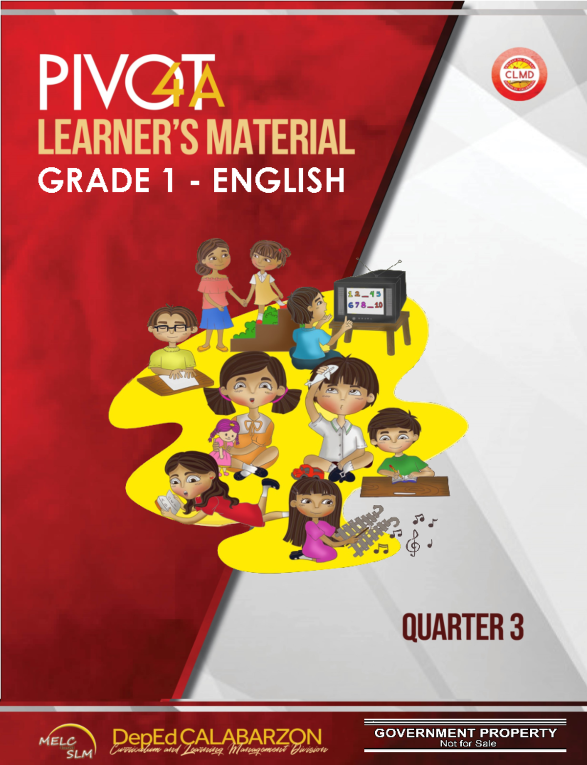 English 1Q3V2 - GRADE 1 - ENGLISH PIVOT 4A CALABARZON English G ...