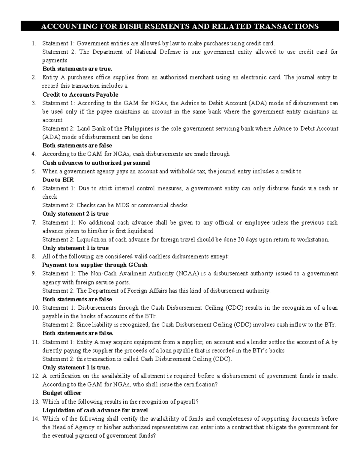 Answer chapter 5 - Accountancy - Studocu