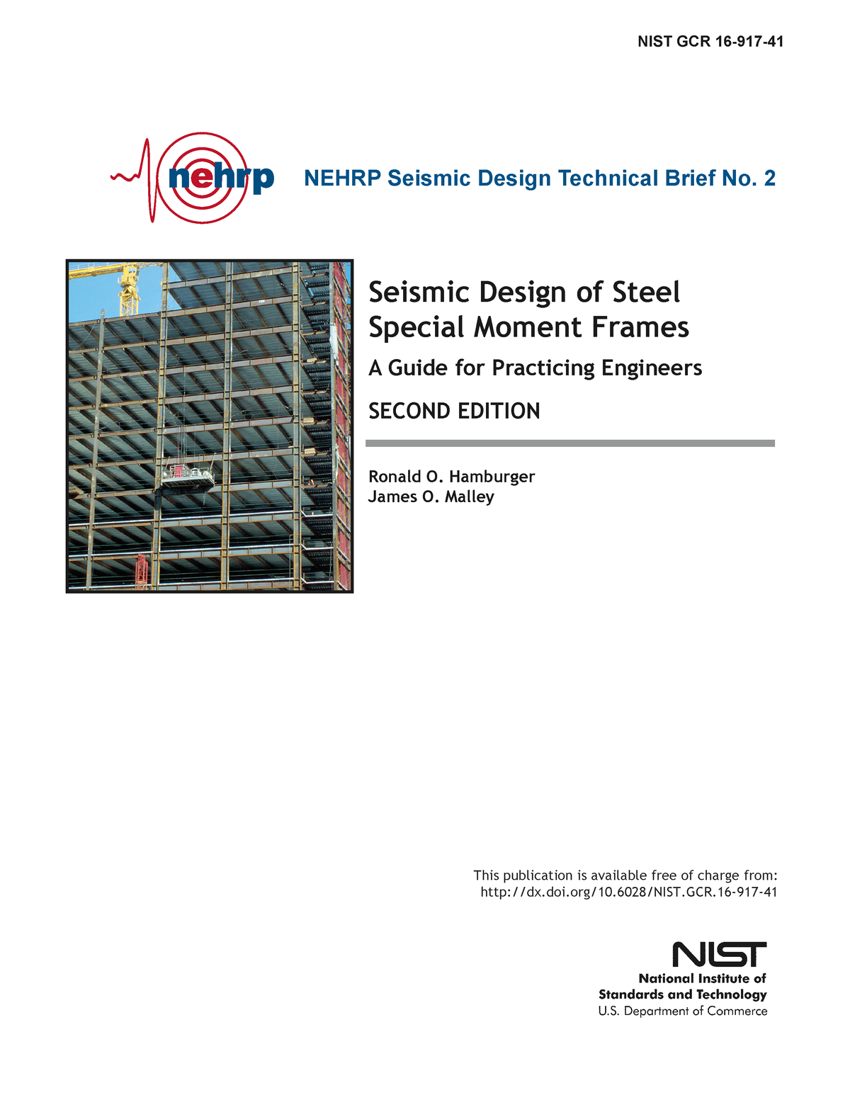 Nehrp SDTB2 Steel Special Moment Frames 2nd Edition - NEHRP Seismic ...