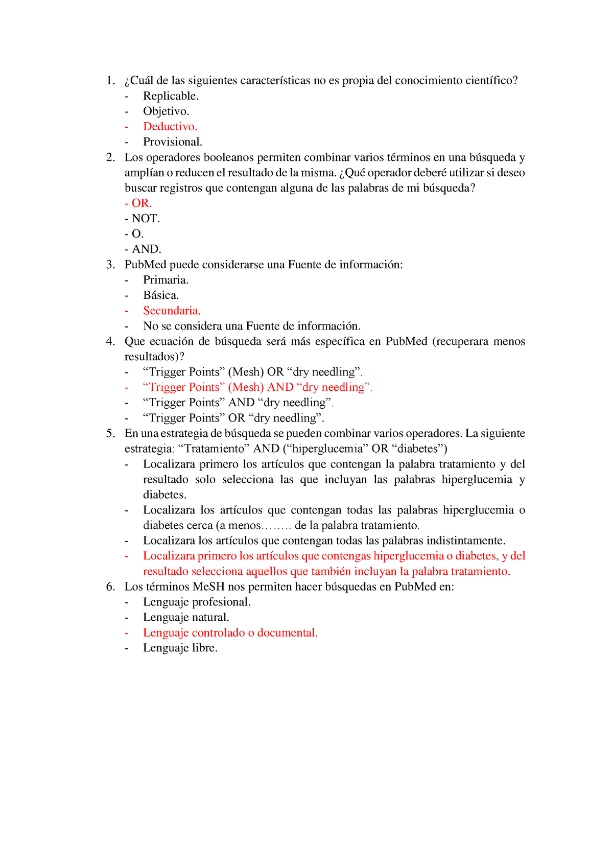 Test Estad Stica Preguntas De Examen De Corregidas Darle Duro Cu L De Las Siguientes