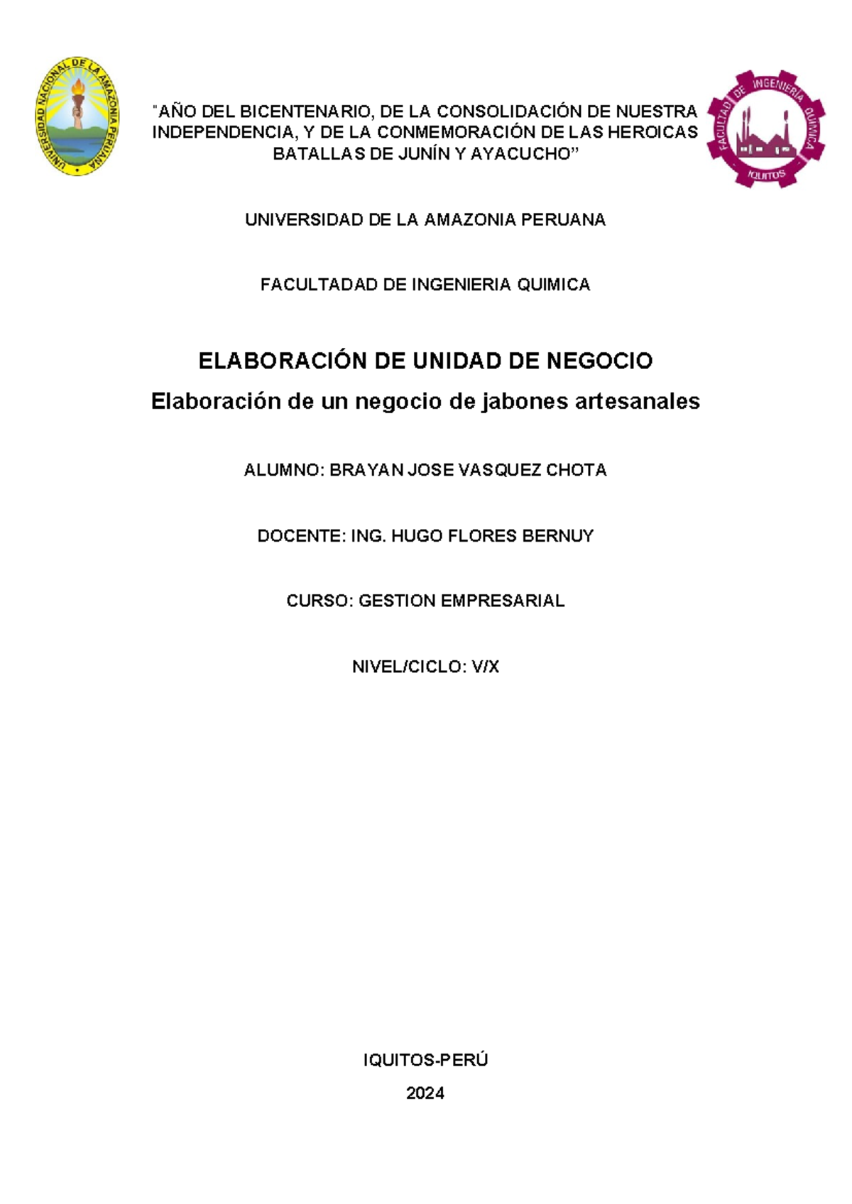 A O Del Bicentenario Resumen Creatividad E Innovaci N Empresarial