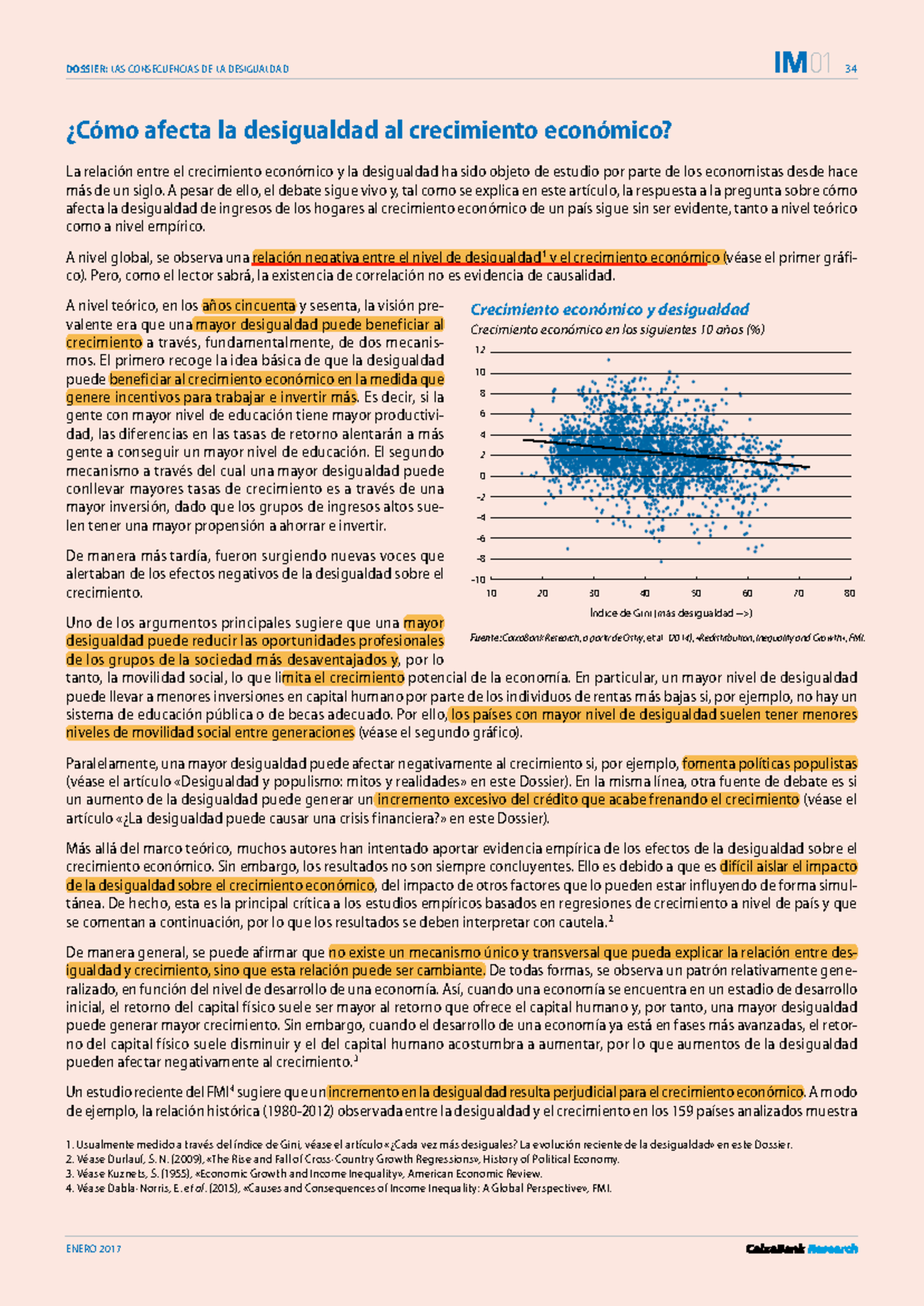 ¿Cómo Afecta La Desigualdad Al Crecimiento Económico - DOSSIER: Las ...