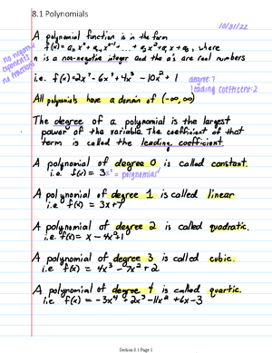 Section+7 - Section 7.4 class notes - ####### 7 Quadratic Equations ...