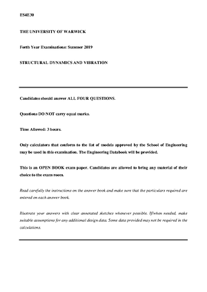 ES4E4 Fuels and Combustion 2018 Practice Paper - THE UNIVERSITY OF ...