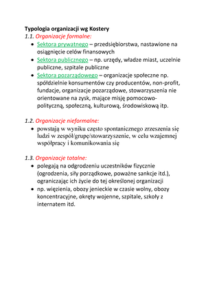 Podstawy ZARZĄ Dzania - PODSTAWY ZARZĄDZANIA Wymień Pięć Historycznych ...