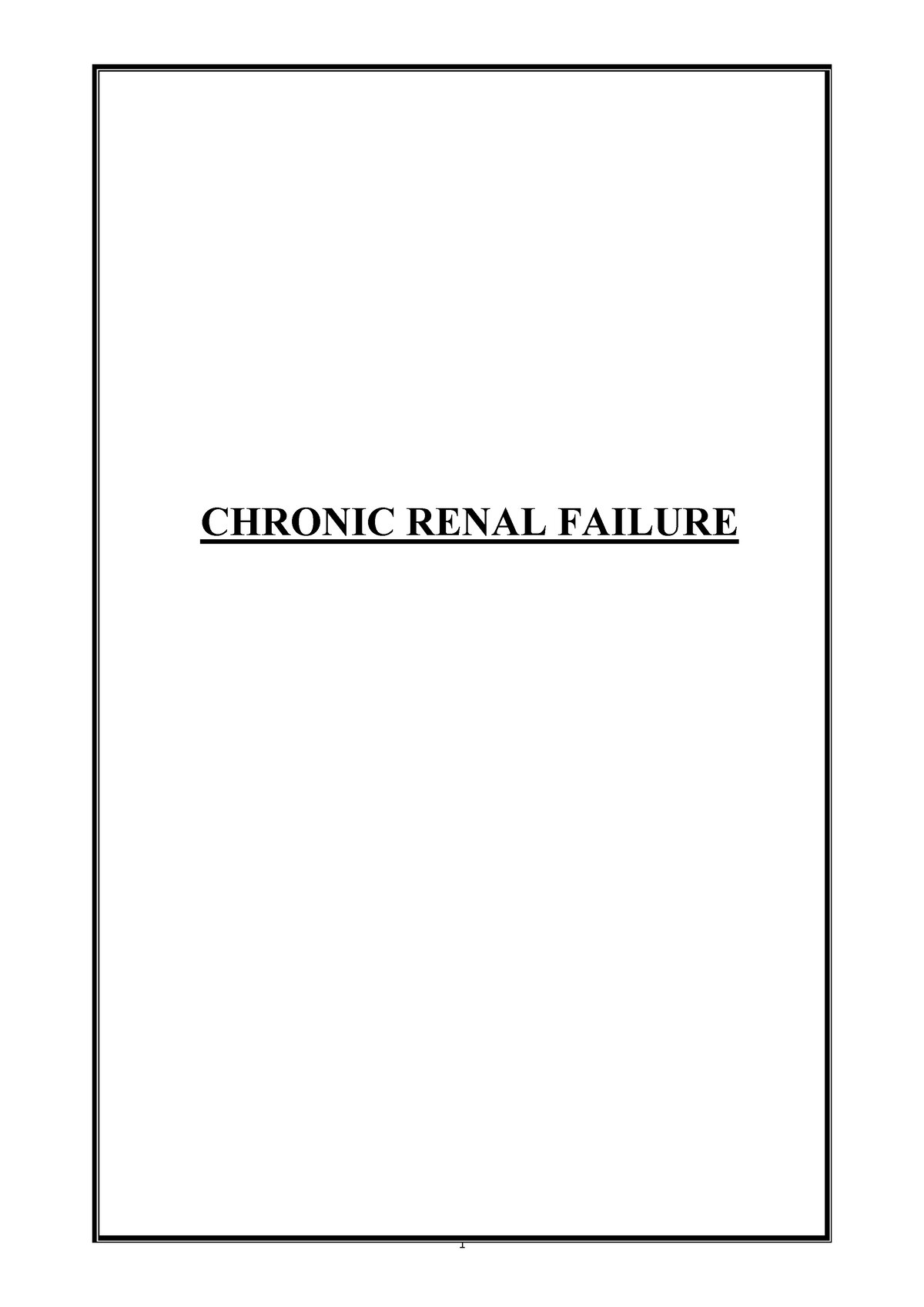 chronic-renal-failure-and-brief-note-on-introduction-definition