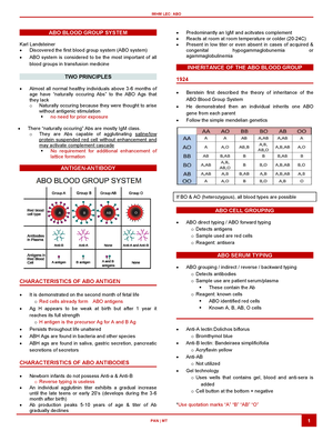 Minor Blood Group System - MINOR BLOOD GROUP SYSTEM (UNCOMMON BLOOD ...