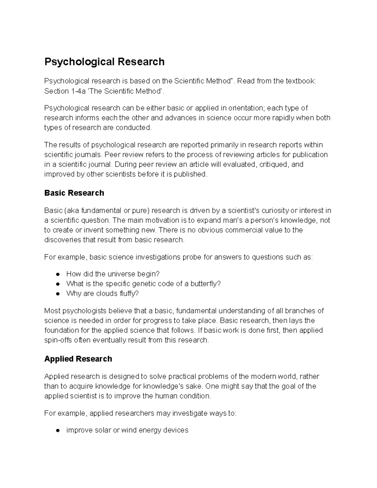 Psychological Research Psychological Research Psychological research