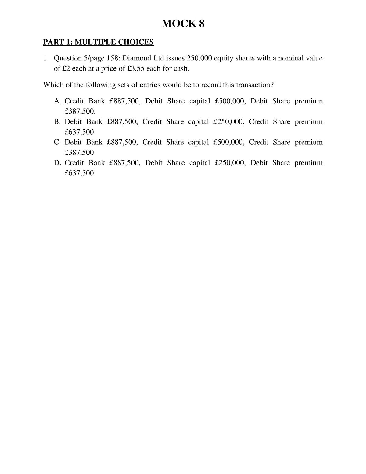 PDII Free Exam