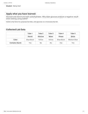 Lab 10 Part 1 - Lab Report - 10/31/22, 4:08 PM Laboratory Simulation ...