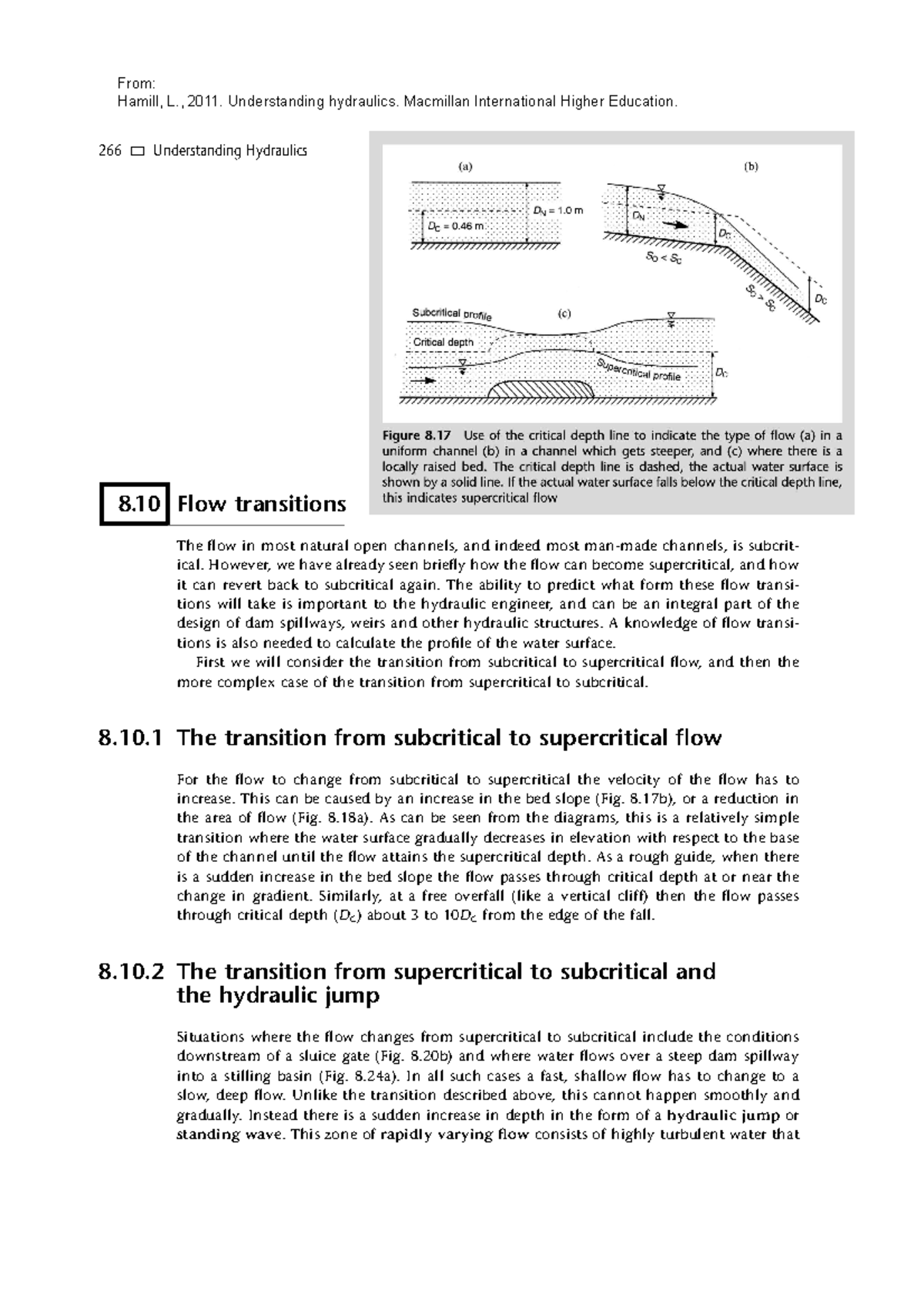 Reading Topic 02 2022 - ####### 266 Understanding Hydraulics 8 Flow ...