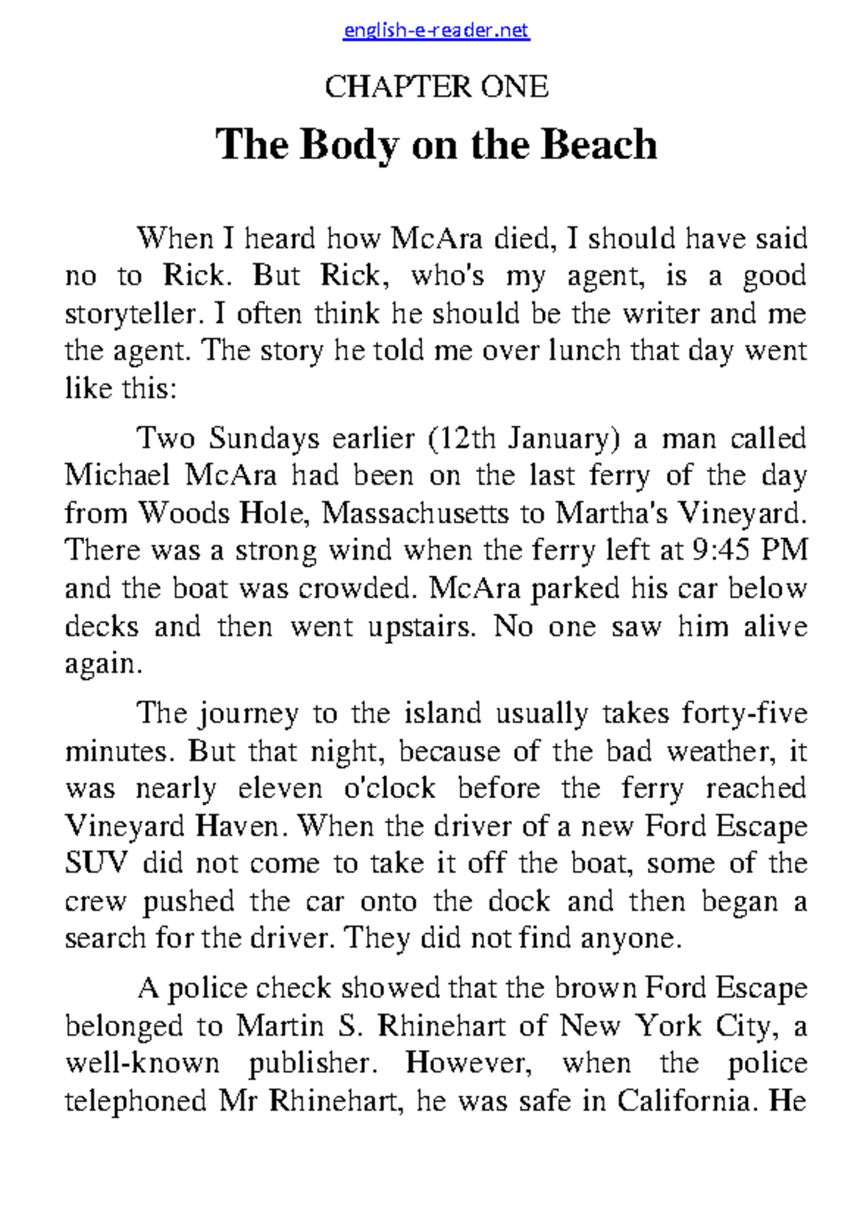 Rosemary Hellyer Jones The Body On The Beach A Ghost-Robert Harris - An interesting book about ghostwriter - CHAPTER