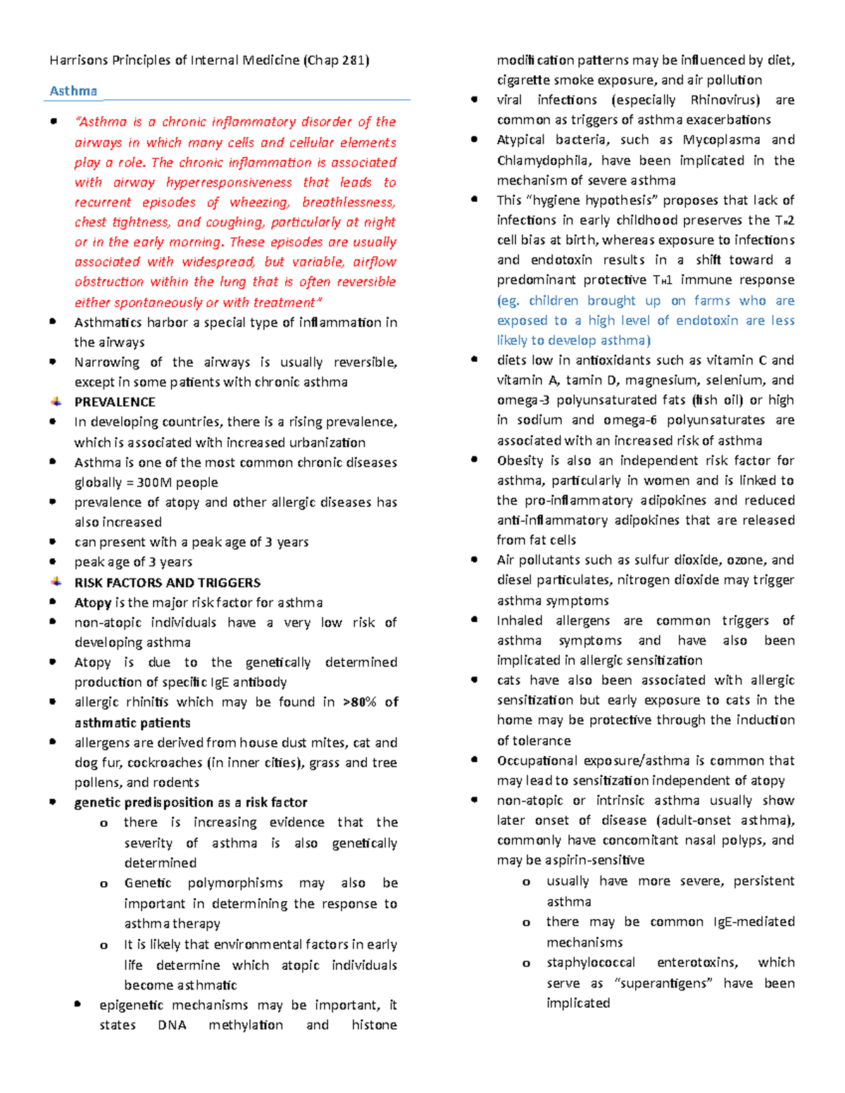 Asthmapdf Harrisons Principles of Internal Medicine (Chap 281