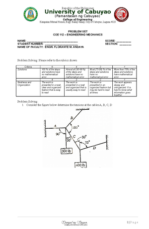 COE 105 Learning Material Template 8 Oscillations - Industrial ...
