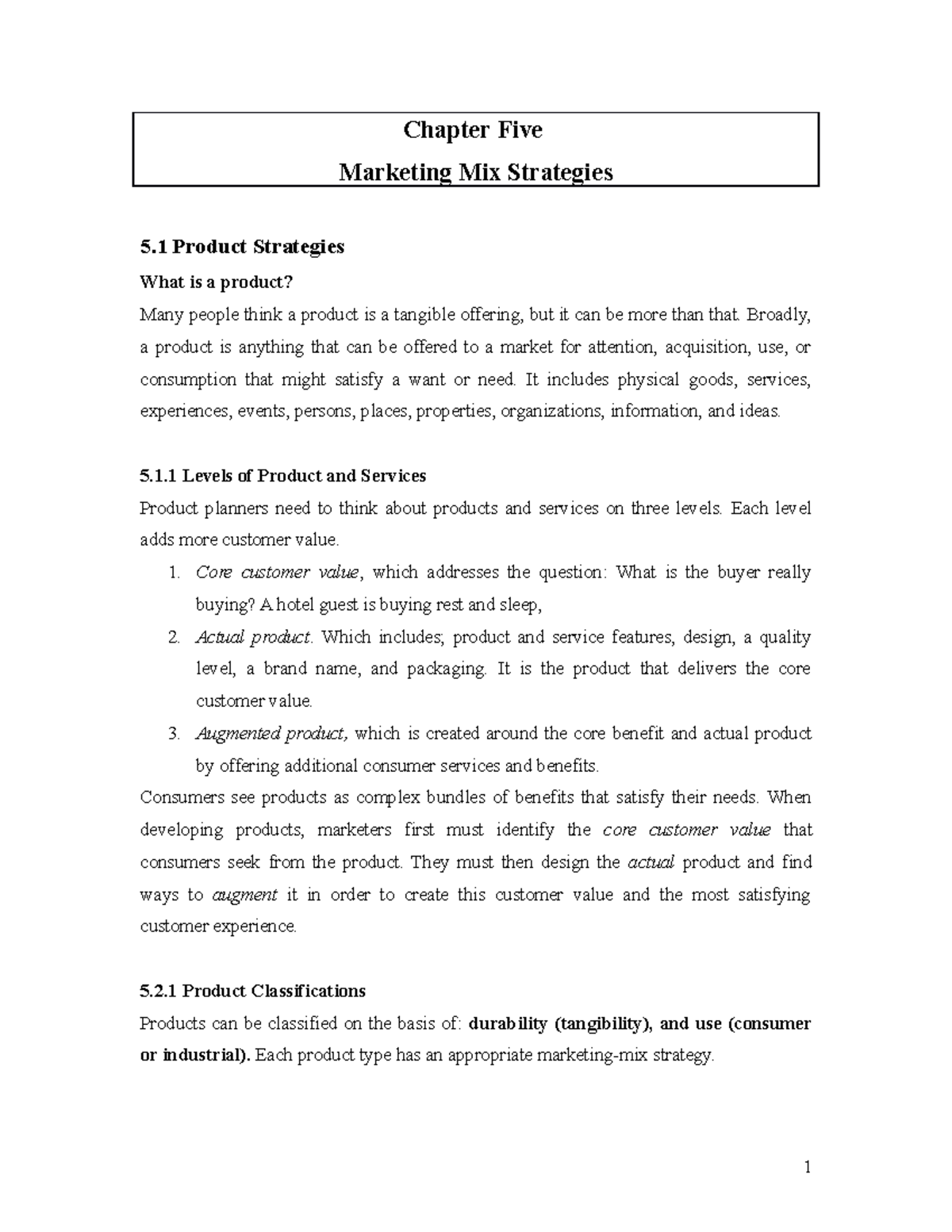 Chapter 5 - it provides information how to manage an organization ...