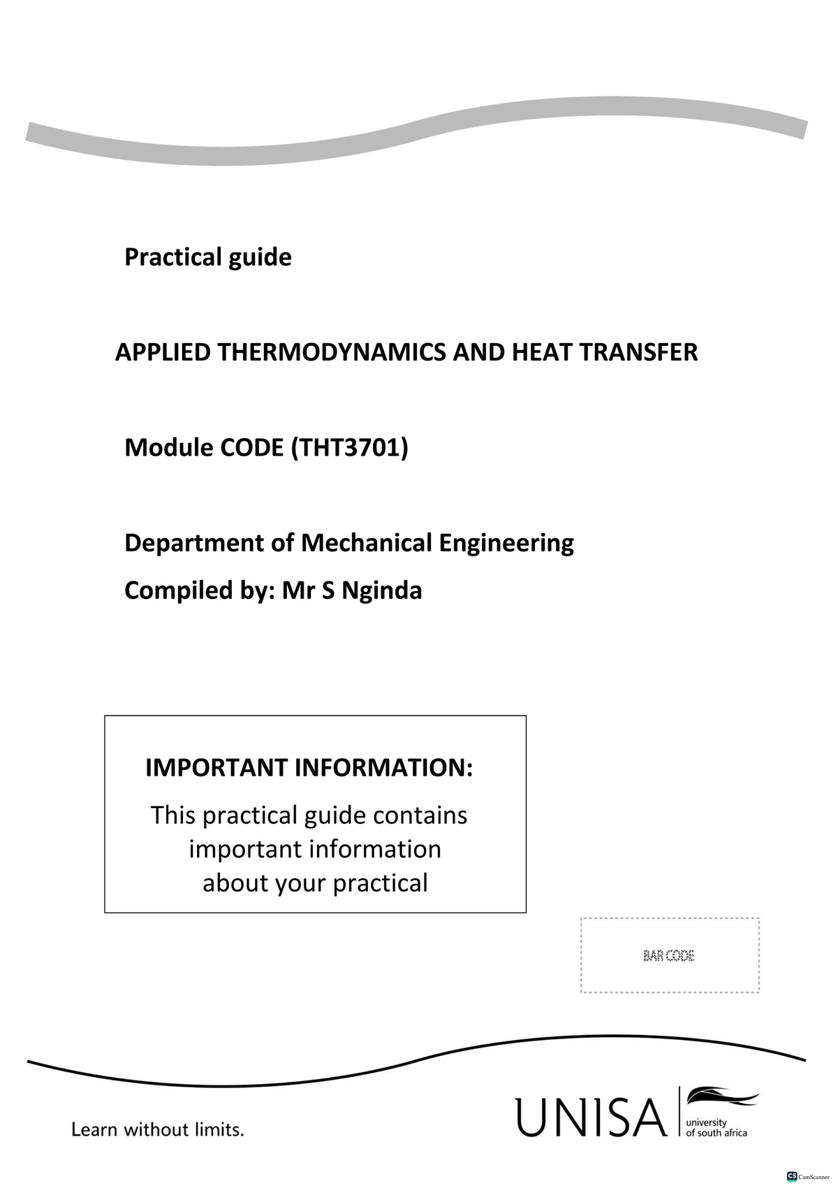 Practical Guide(1)(1) - THT3701 - Studocu