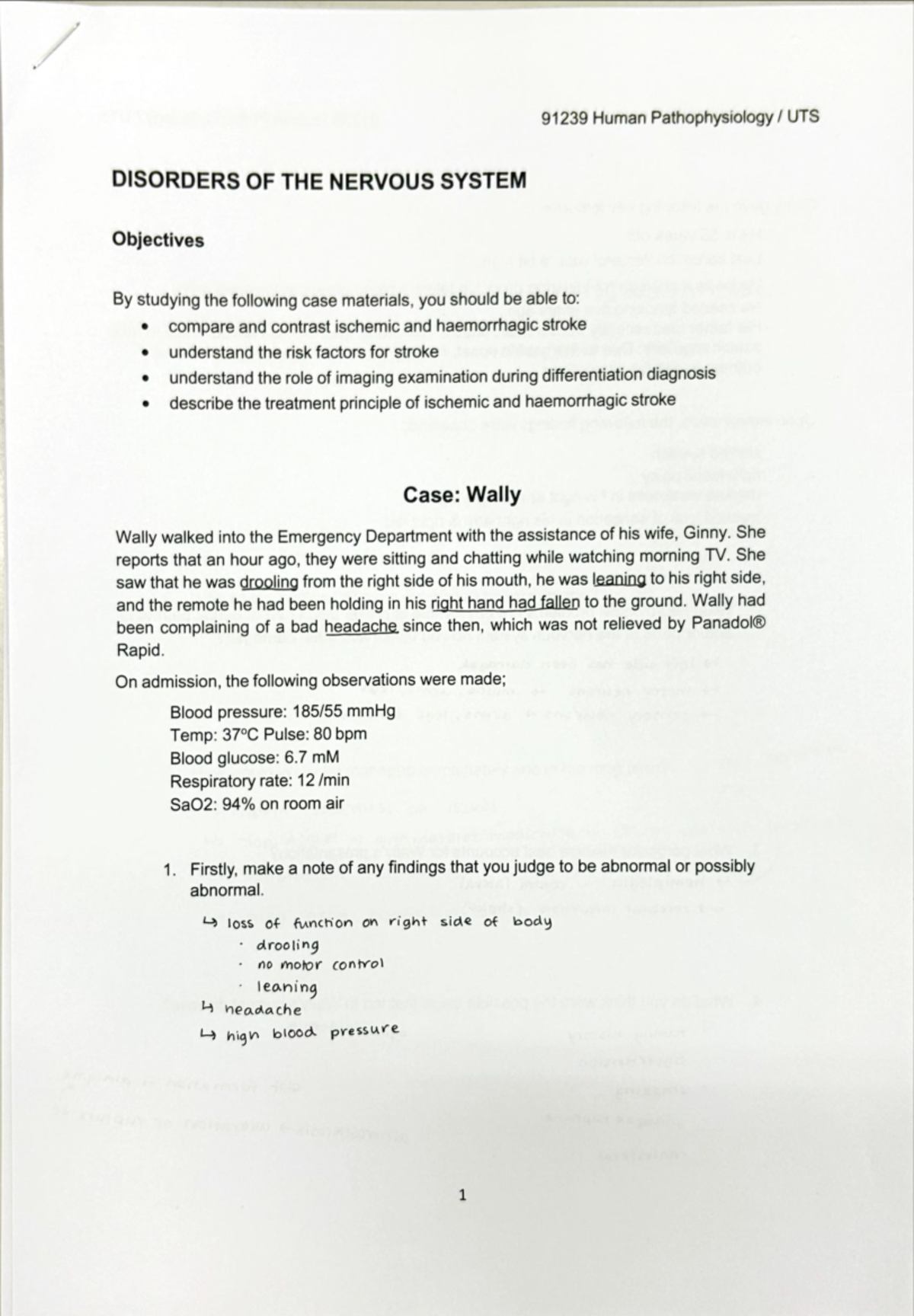 Brain practical completed notes - 091239 - Studocu