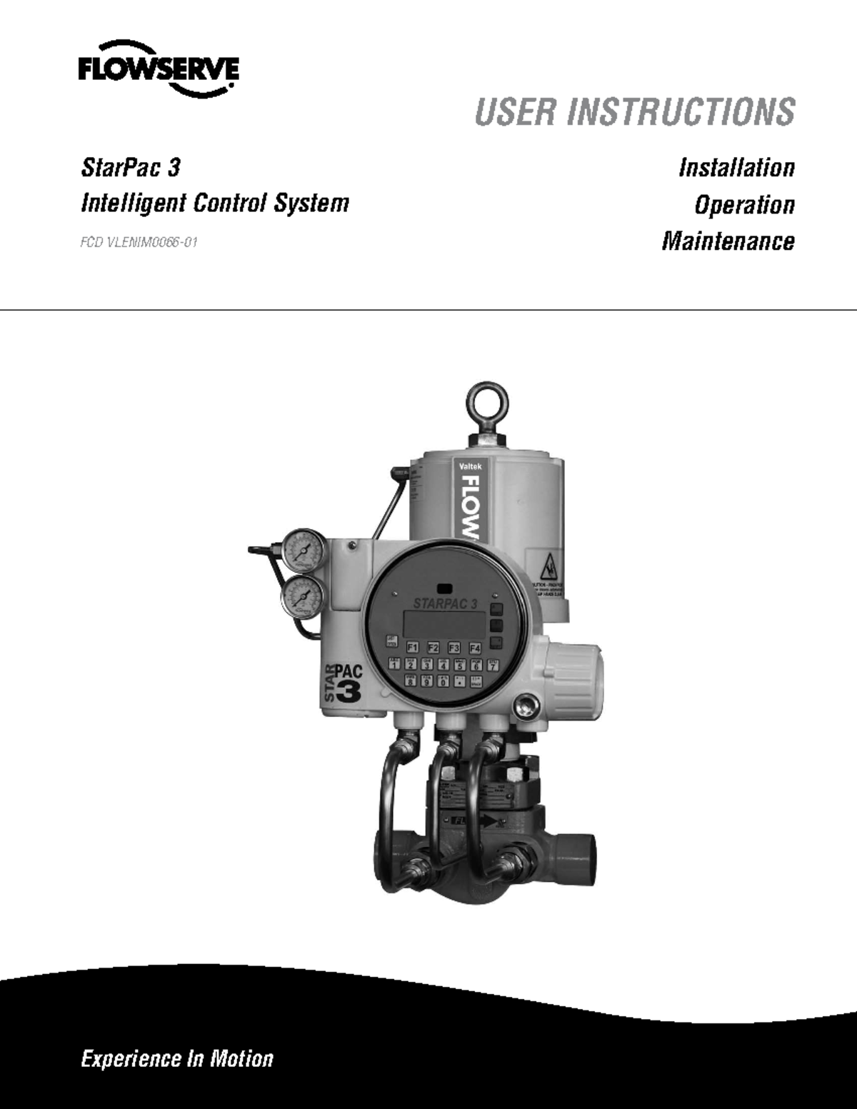 Star Pac 3 Instructions - 1 flowserve ® Experience In Motion USER ...