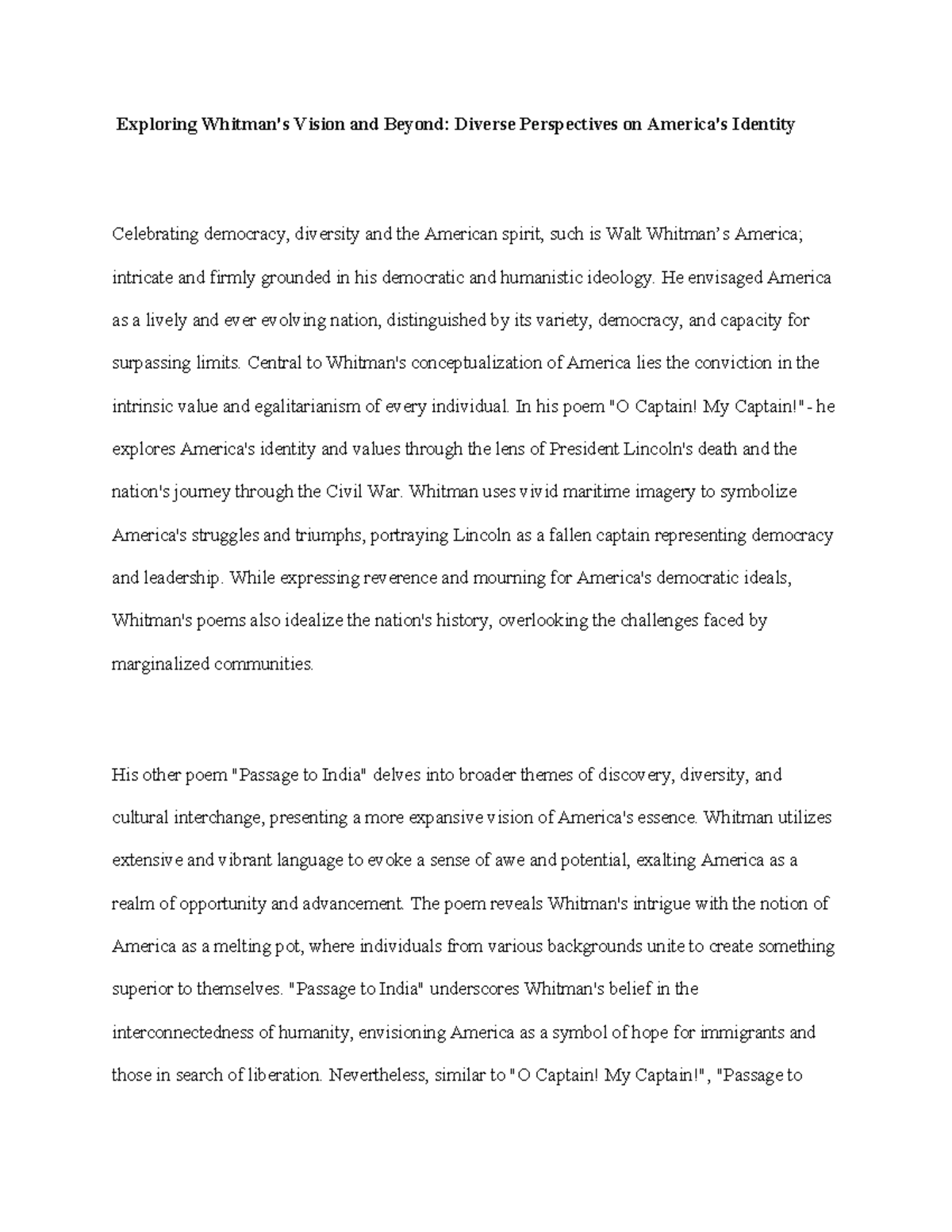The Impact Of Christen Whitman'S Actions - 0x1nbrc